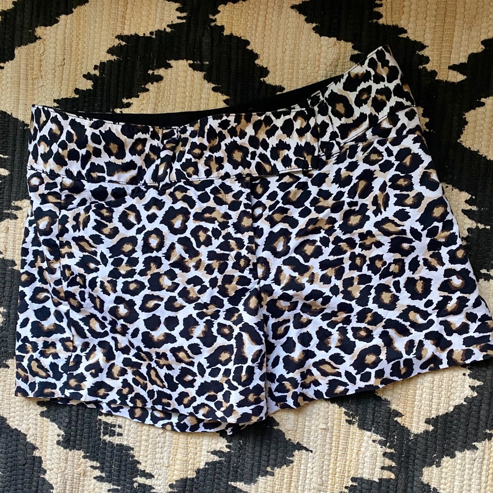 Leopard shorts